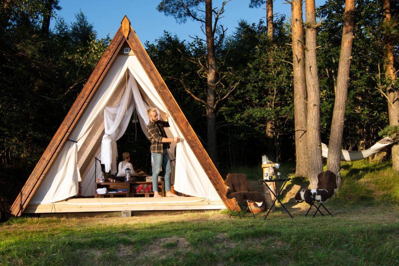 Sandfallet Glamping Laholm Exterior foto